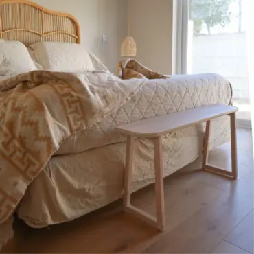 Banqueta decoración lenga