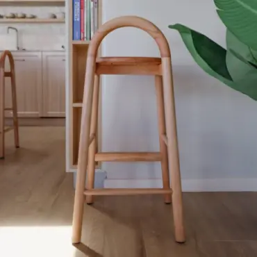 Taburete Madera Tundra