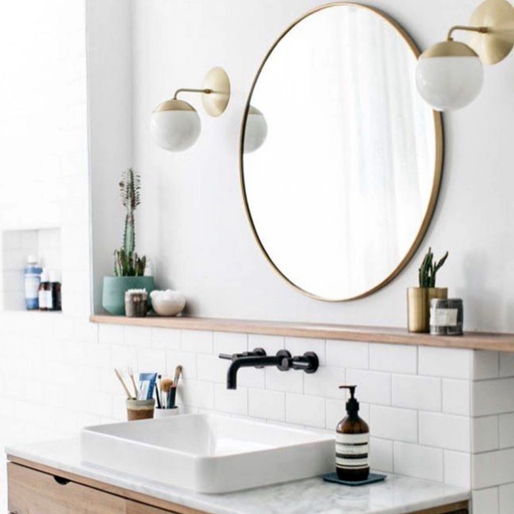 Espejo Circular Fierro Rita - Imagen 2