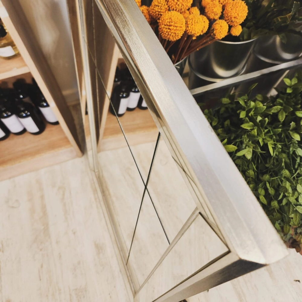 Espejo Marco Espejo Plateado 90x60 cm - Imagen 3