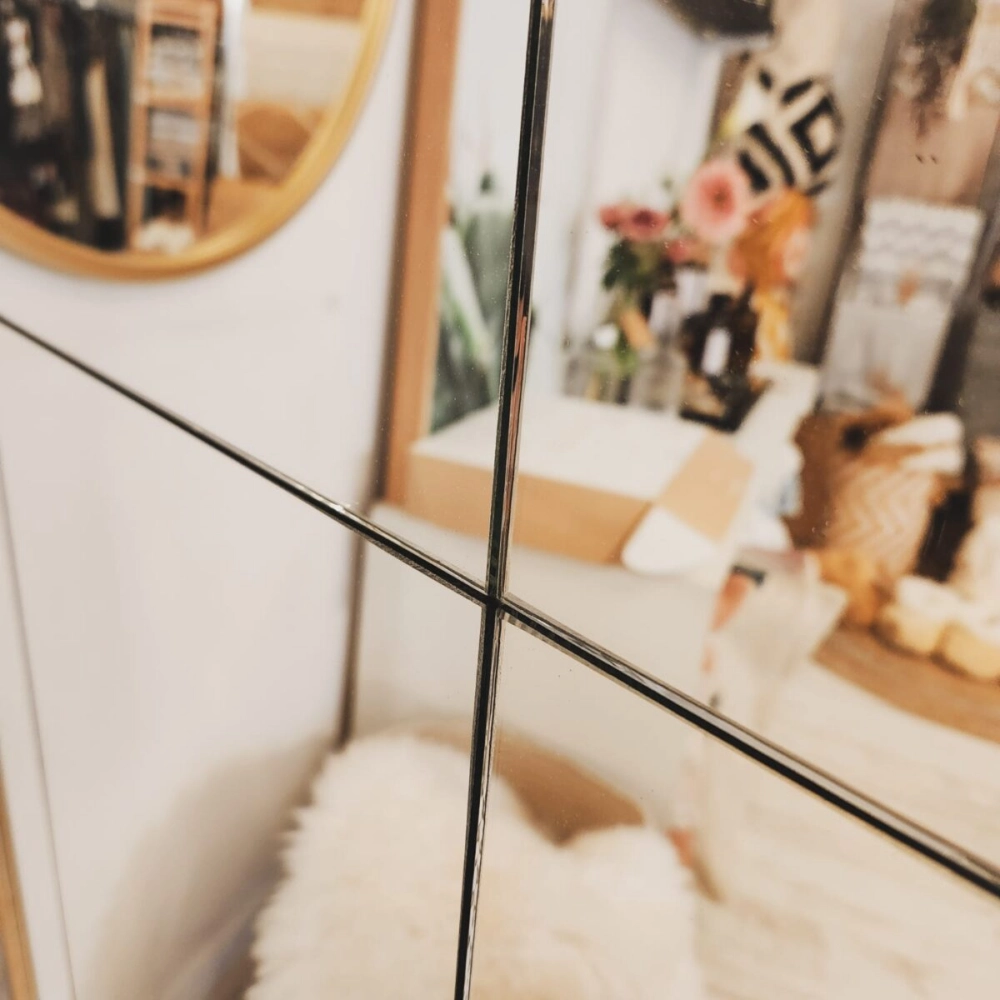 Espejo Marco Espejo Plateado 90x60 cm - Imagen 5